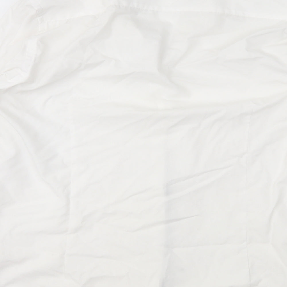 Cedarwood State cedr Mens White Button-Up Size 16