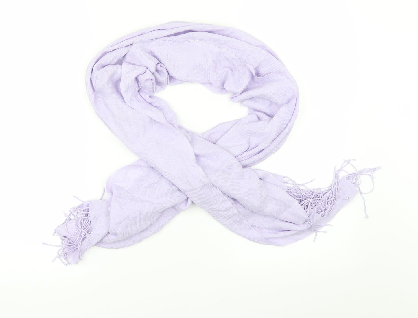 Preworn Womens Purple Scarf
