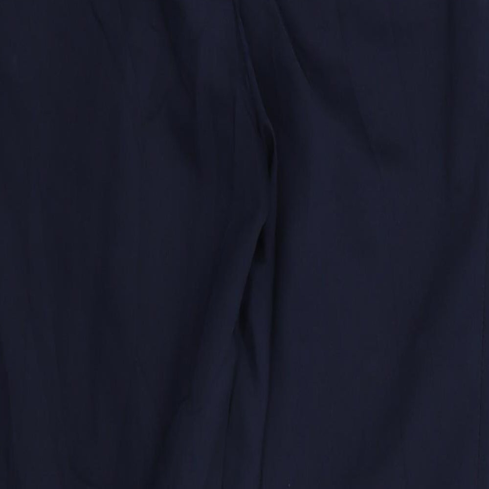 H&M Womens Blue Trousers Size 12 L26 in