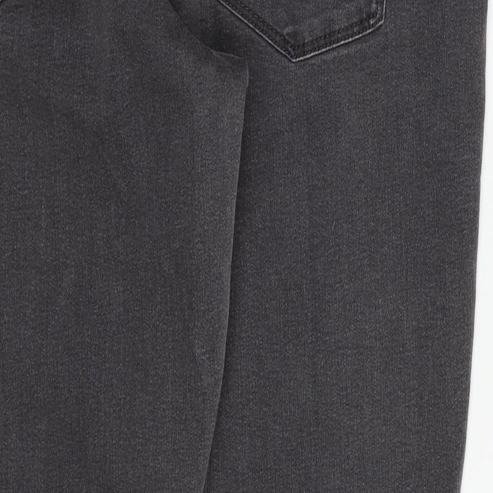 Red Herring Womens Grey Skinny Jeans Size 16 L28 in
