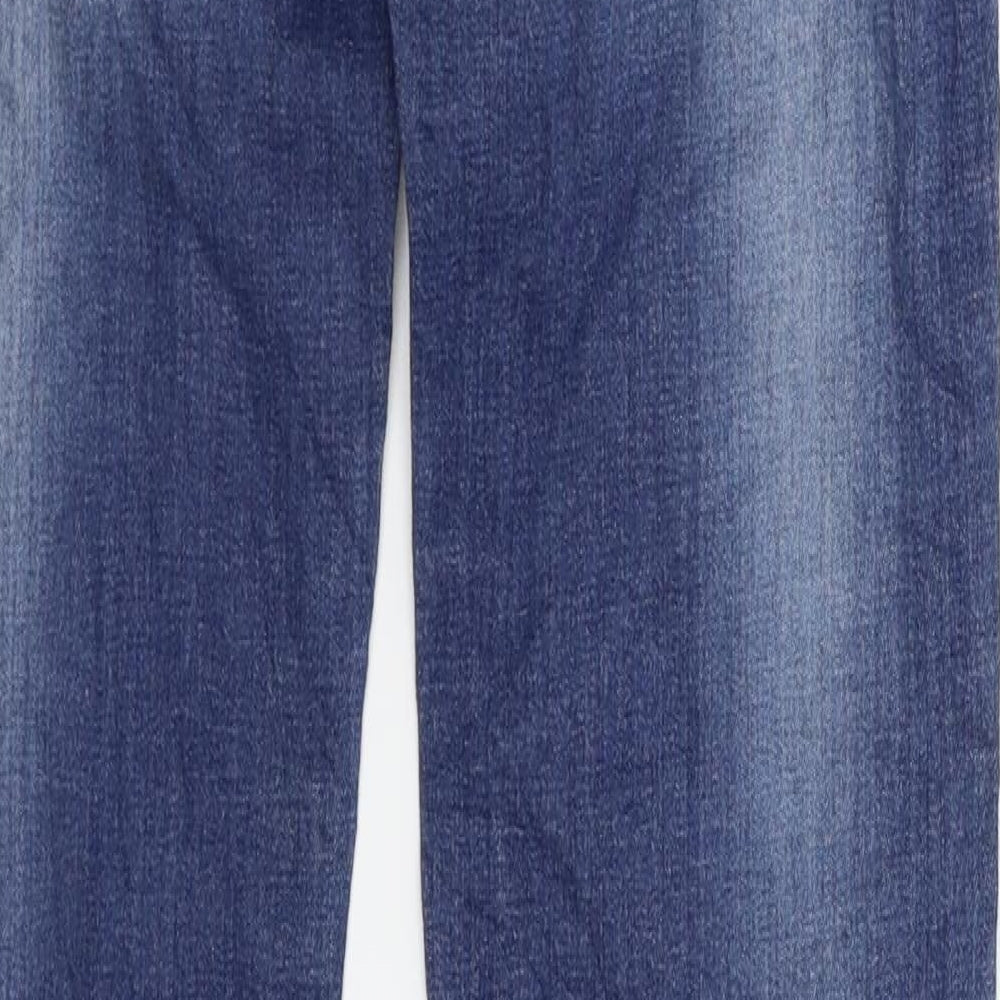 flare jeans Womens Blue Straight Jeans Size 28 in L34 in
