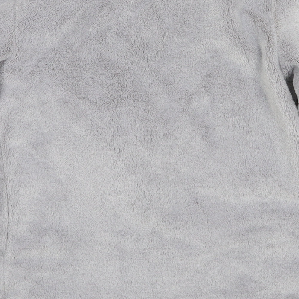 F&F Girls Grey Animal Print Top Pyjama Top Size 8-9 Years