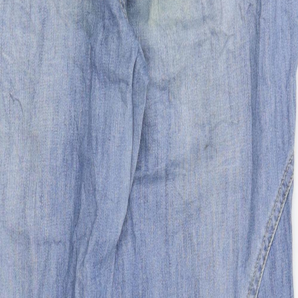 kopppahl Womens Blue Capri Jeans Size 36 in L23 in