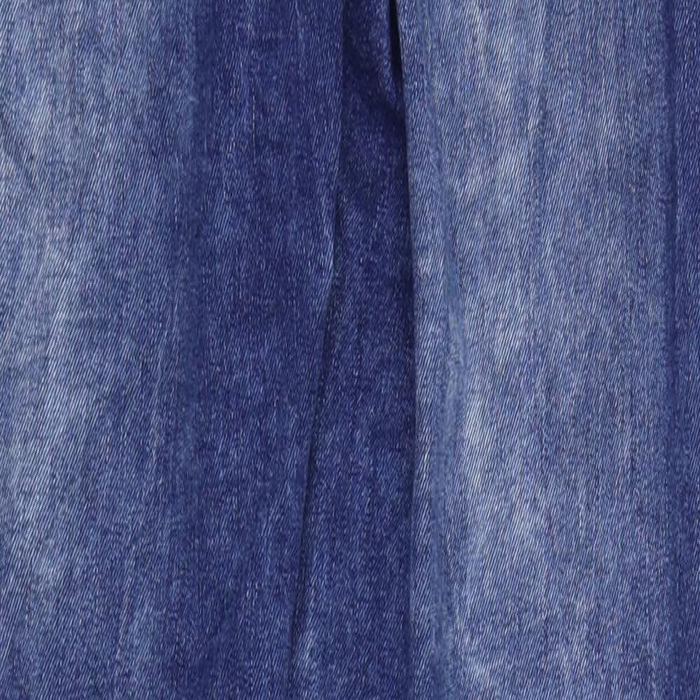 Sinsay Womens Blue Jegging Leggings Size 8 L28 in