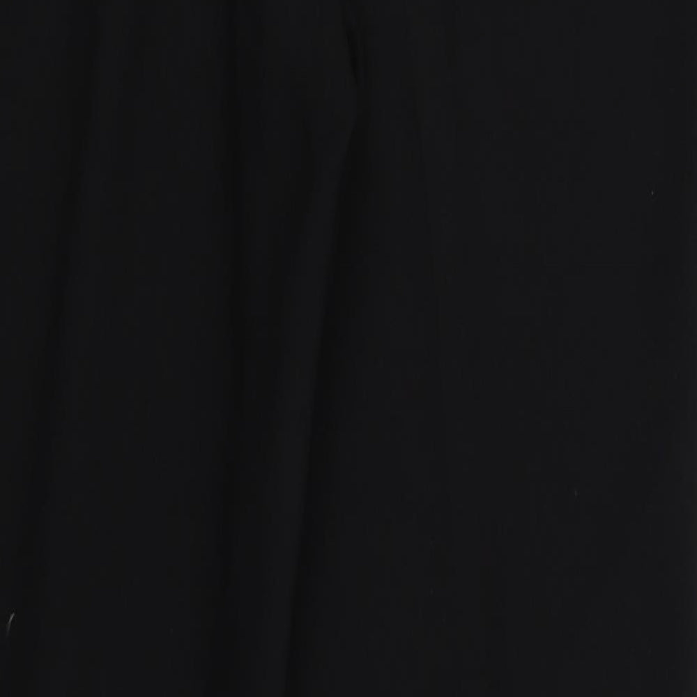 F&F Womens Black Trousers Size 10 L27 in