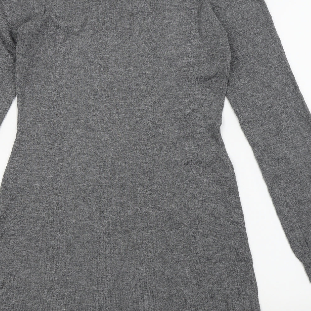 H&M Womens Grey Pencil Dress Size 6