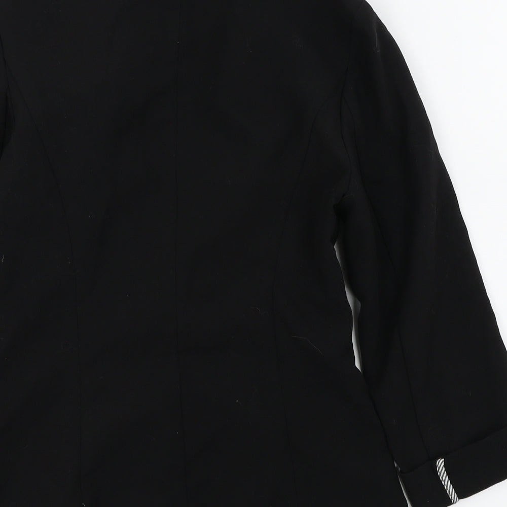 New Look Womens Black Jacket Blazer Size 6