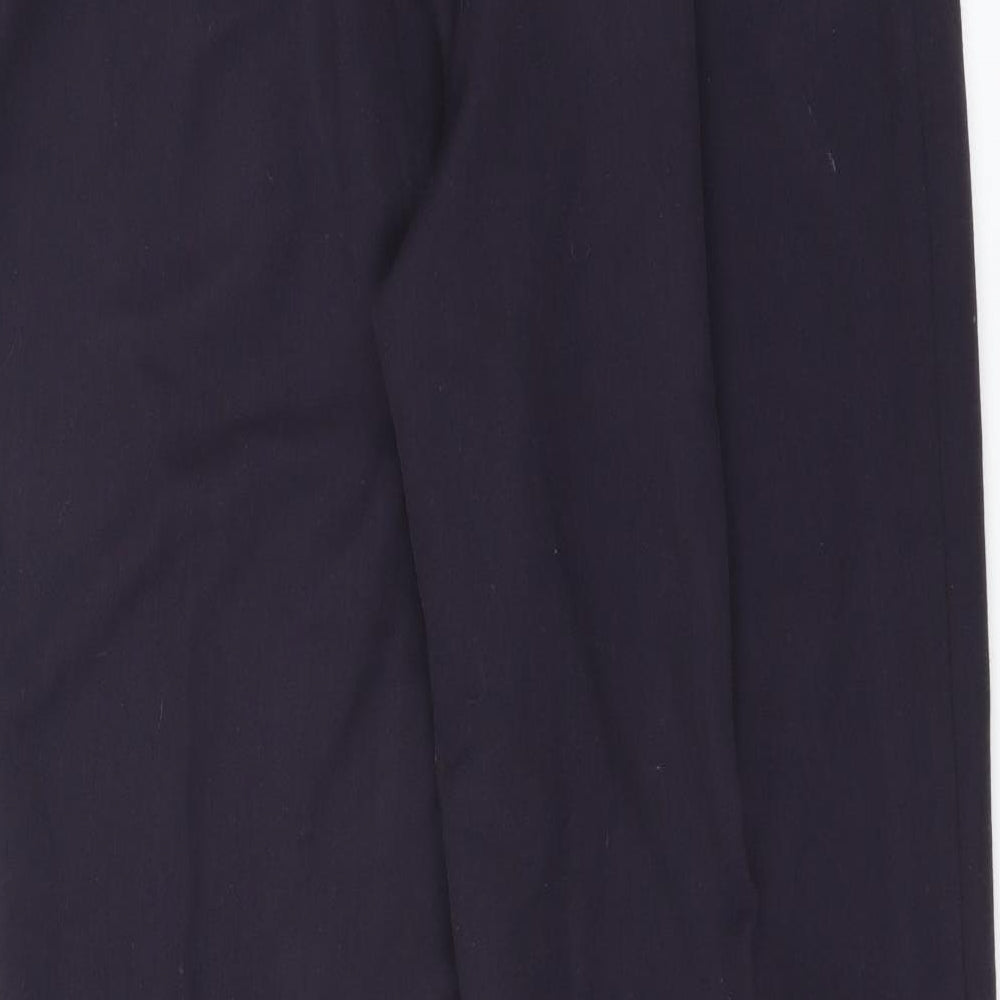 afibel Womens Purple Trousers Size 14 L28 in