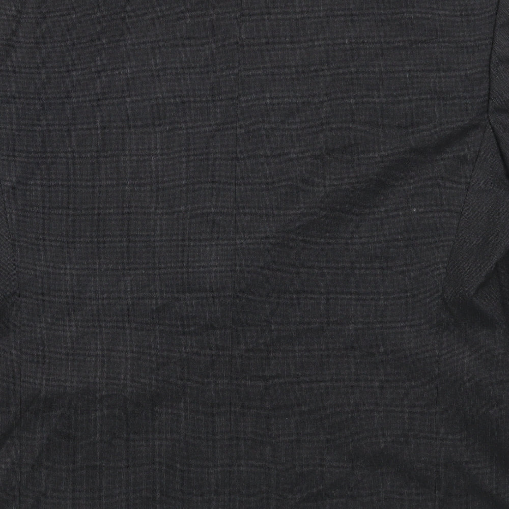 Burton Mens Grey Jacket Suit Jacket Size 44