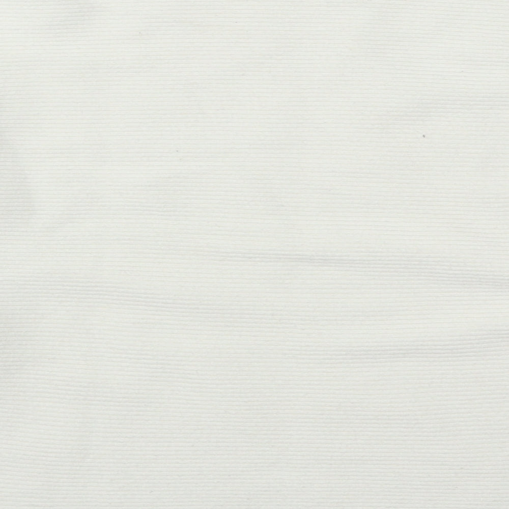 Joan Vass Womens White Pullover Jumper Size M