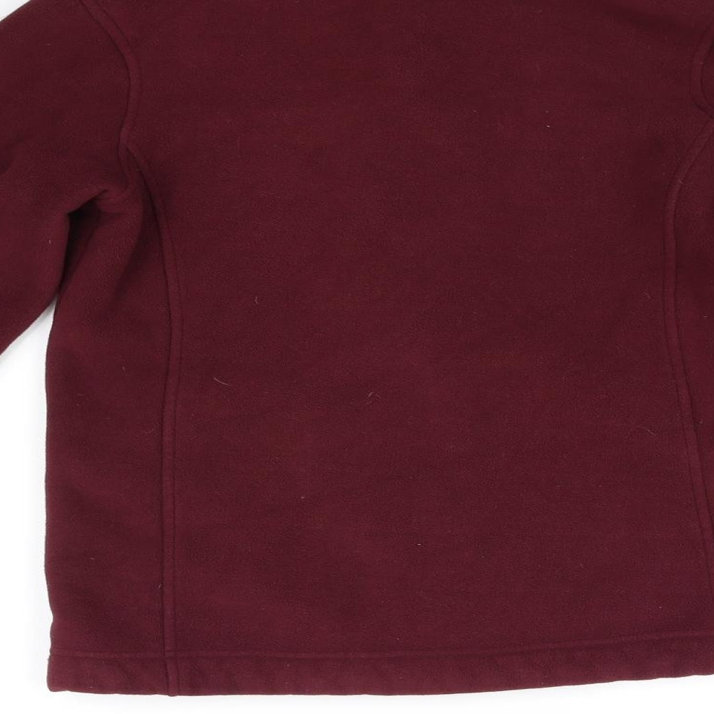 moutain warehouse Womens Purple Full Zip Jumper Size 12