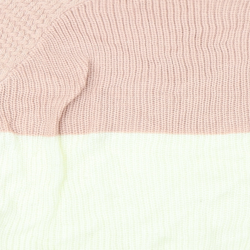 papaya Womens Pink Pullover Jumper Size M
