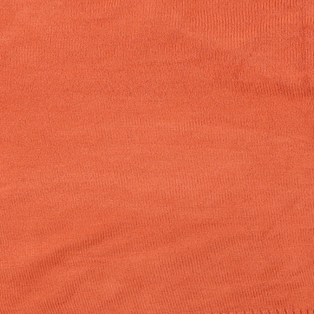 Ann marie Womens Orange Pullover Jumper Size XL