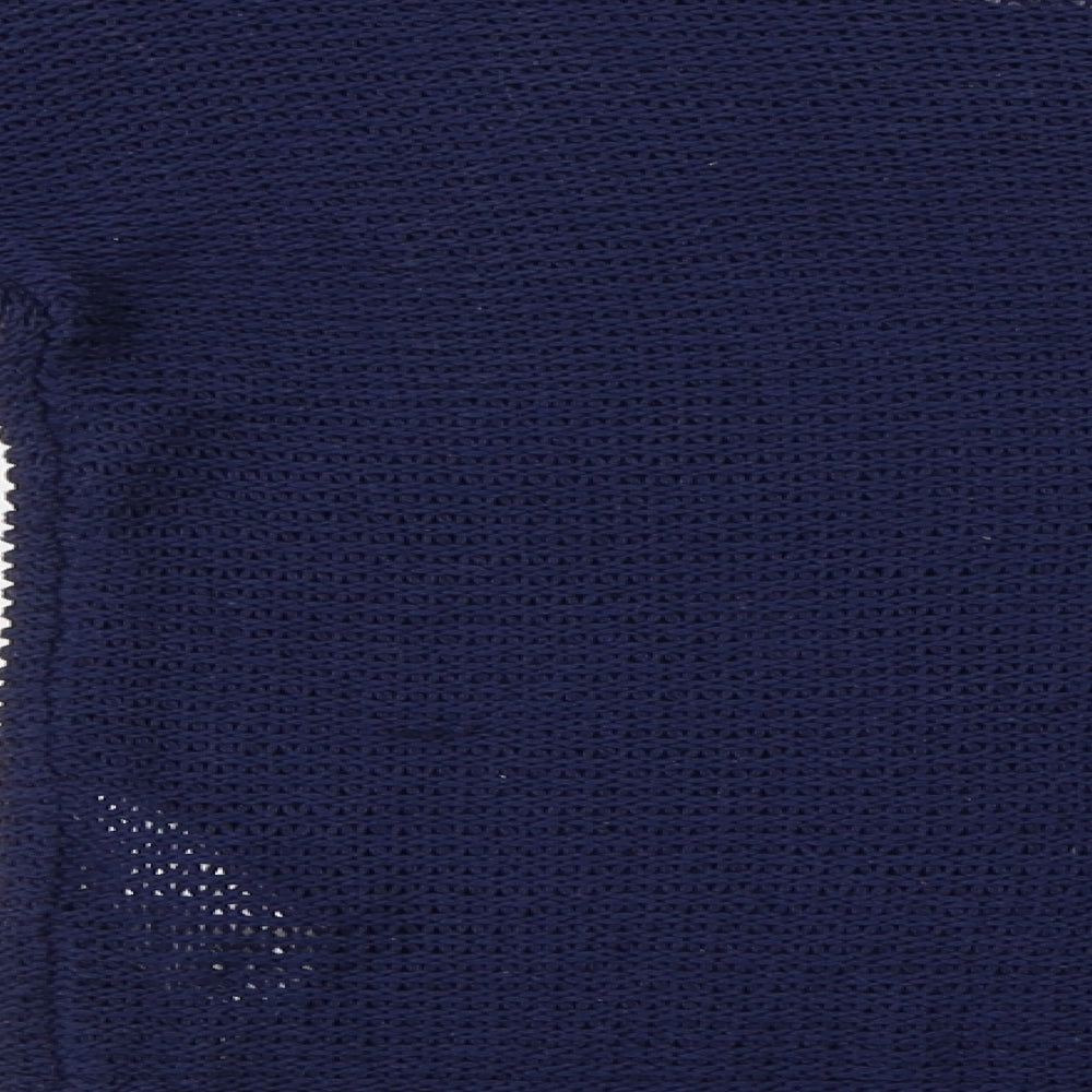 VERO MODA Womens Blue Pullover Jumper Size S