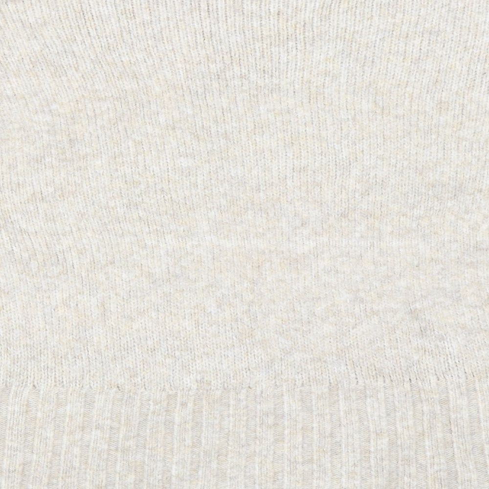 New Look Womens Beige Pullover Jumper Size M