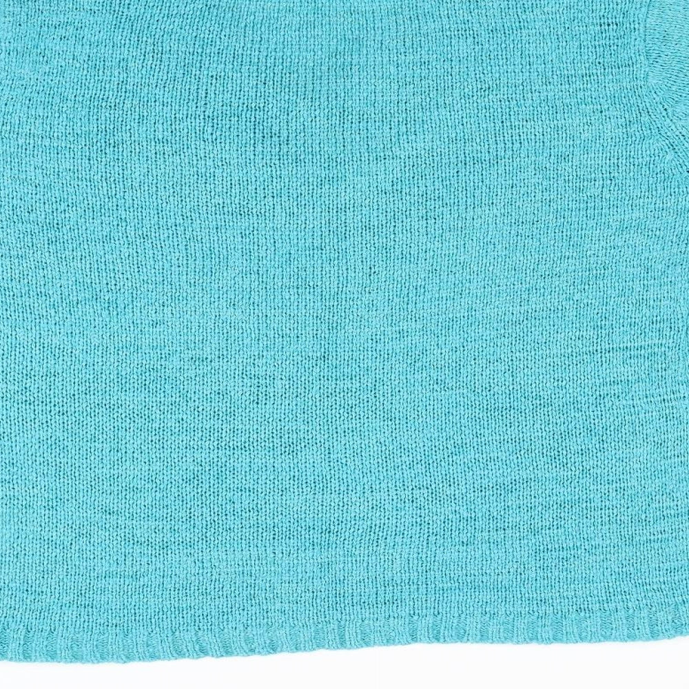 Paramour Womens Green Knit Pullover Jumper Size L