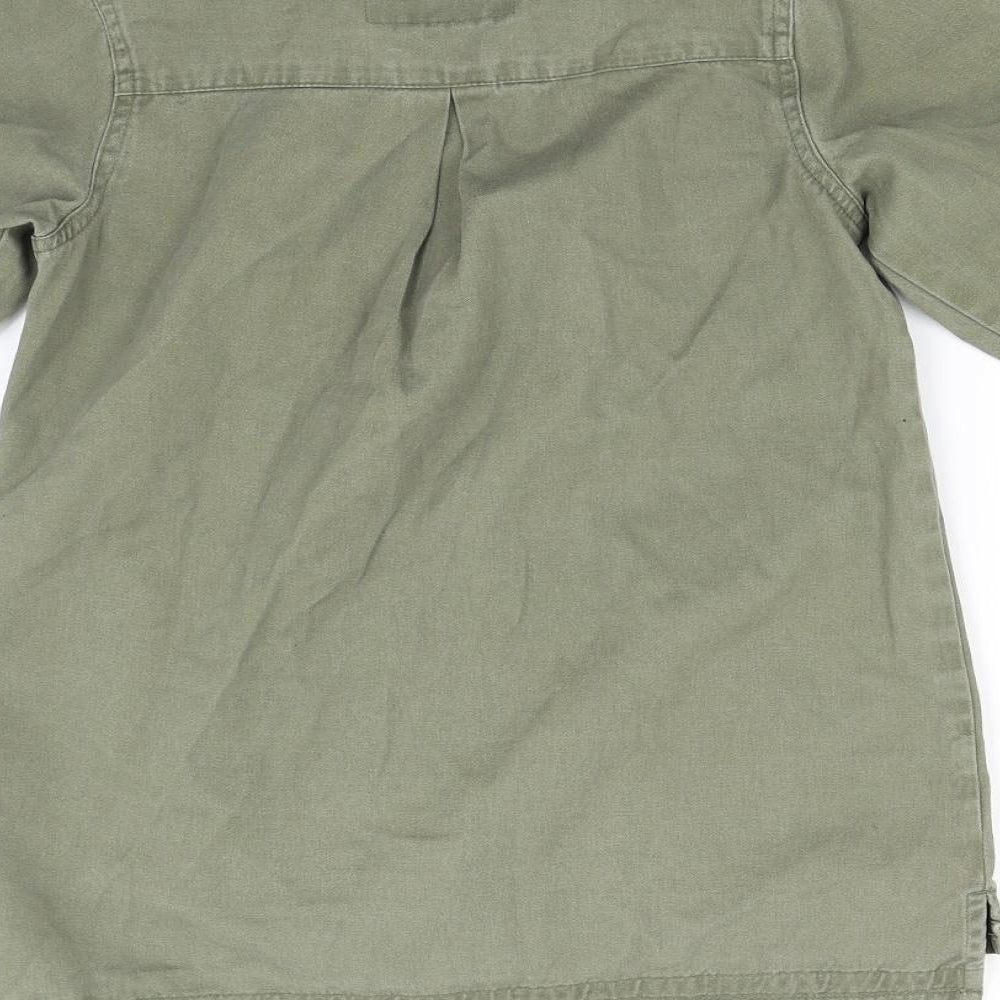 Matalan Girls Green Denim Jacket Coat Size M