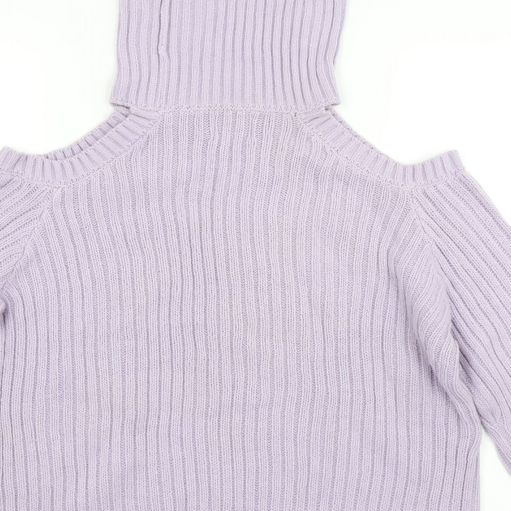 Pullover Womens Purple Pullover Jumper Size 10