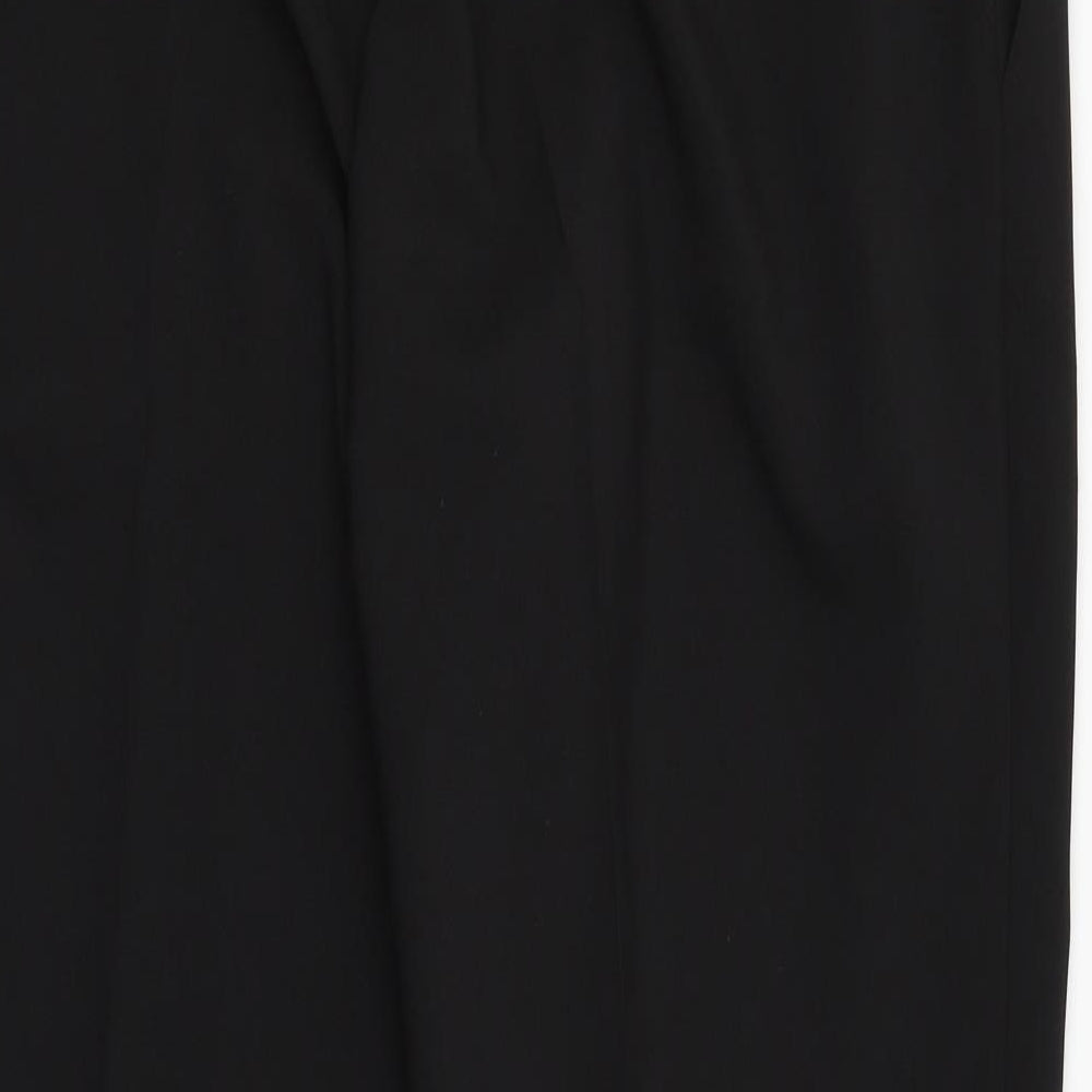 Select Womens Black Dress Pants Trousers Size 18 L31 in - comes with belt