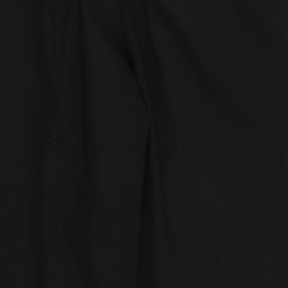 F&F Womens Black Dress Pants Trousers Size 10 L26 in