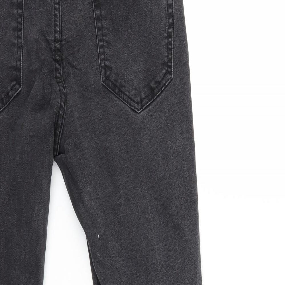 New Look Womens Black Denim Skinny Jeans Size 10 L23 in