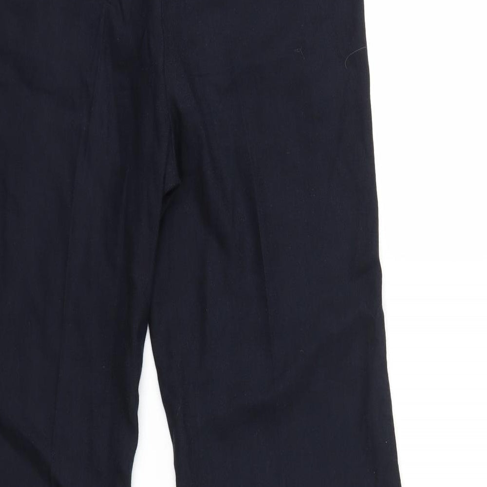 mosnoon Womens Blue Trousers Size 10 L27 in