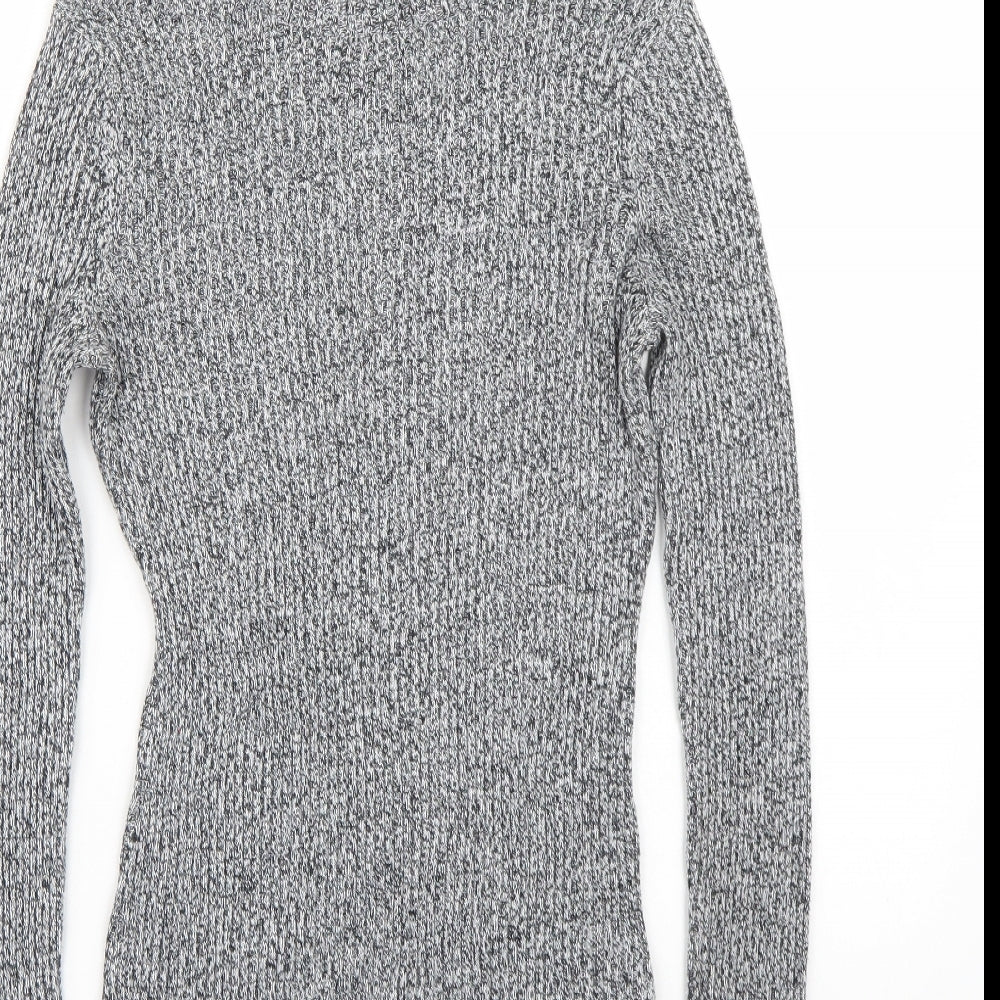 H&M Womens Grey Pullover Jumper Size L