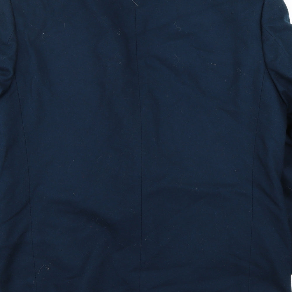 BHS Mens Blue Jacket Suit Jacket Size 42