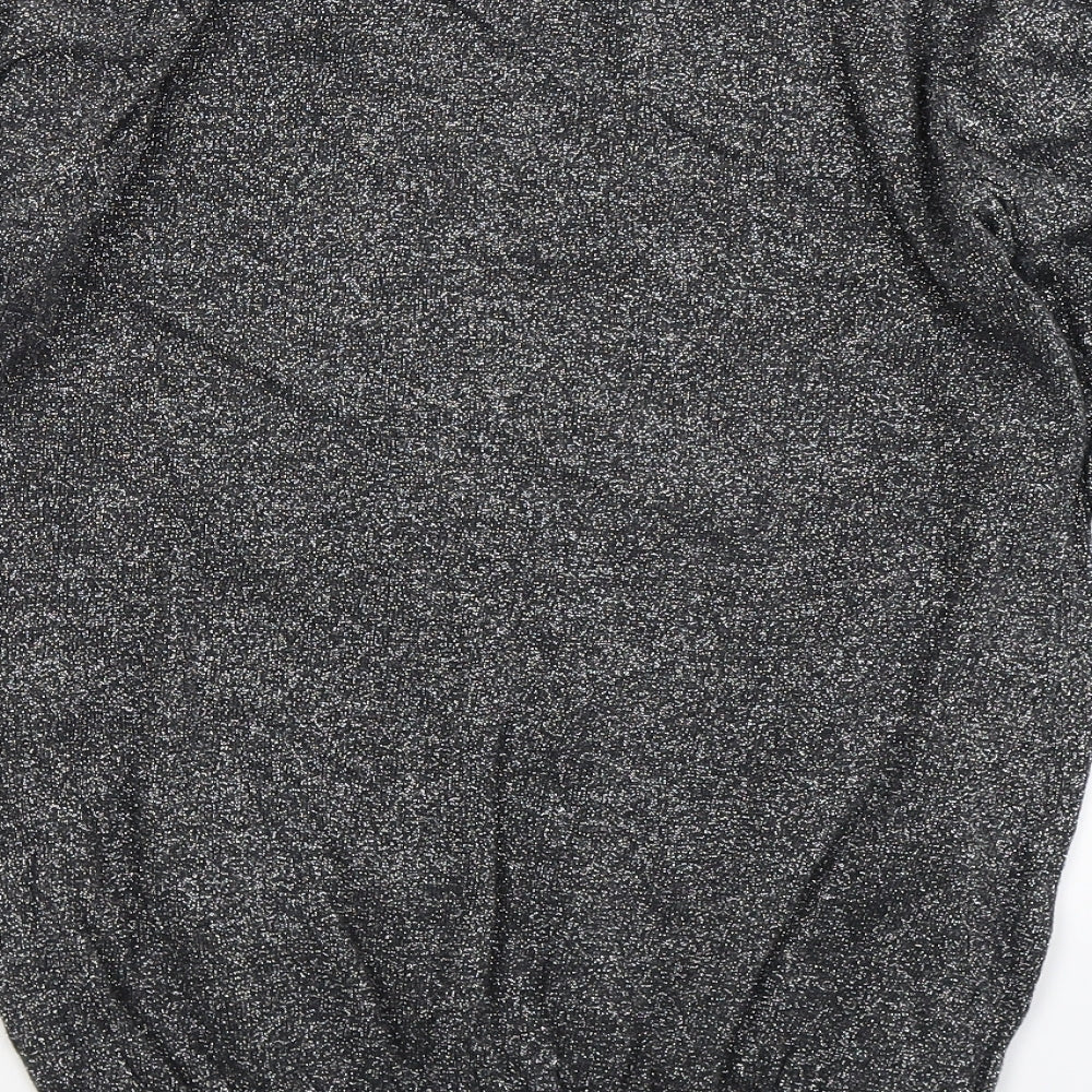 George Womens Silver Pullover Jumper Size 14