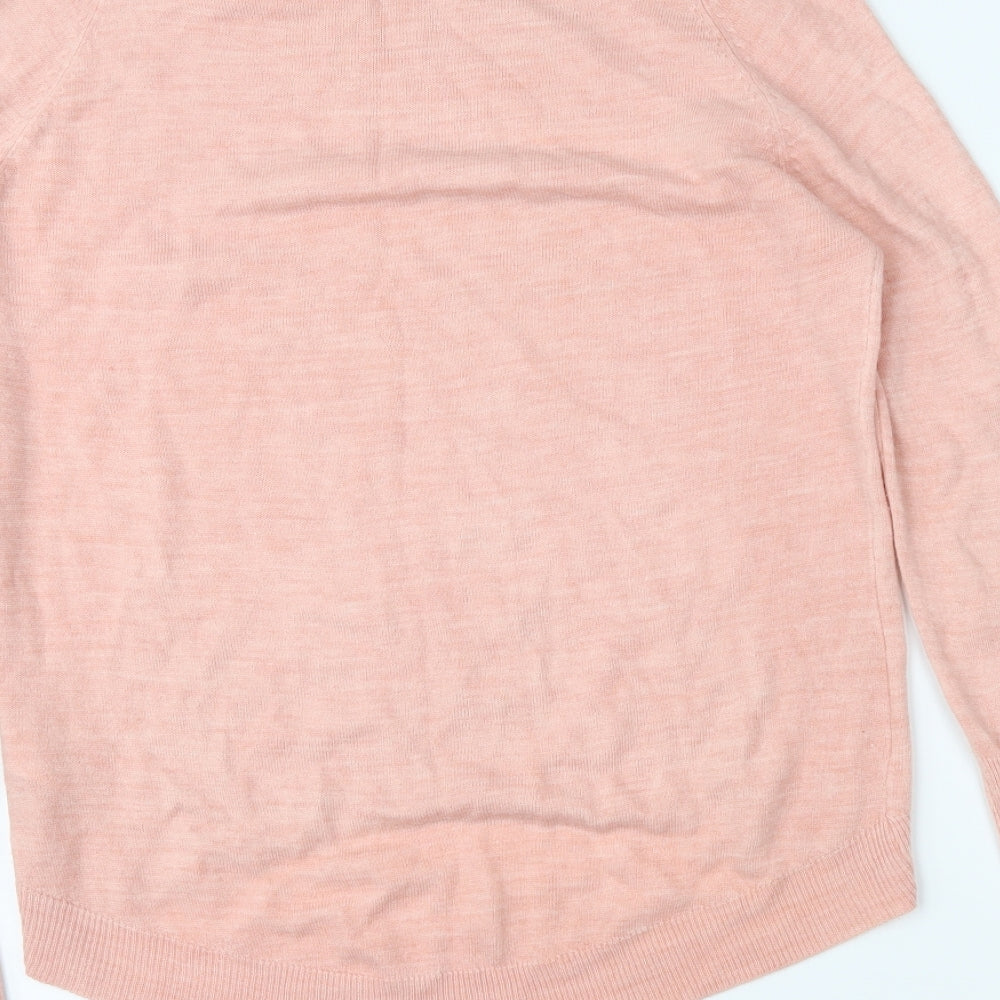 Primark Womens Pink Tunic Jumper Size S