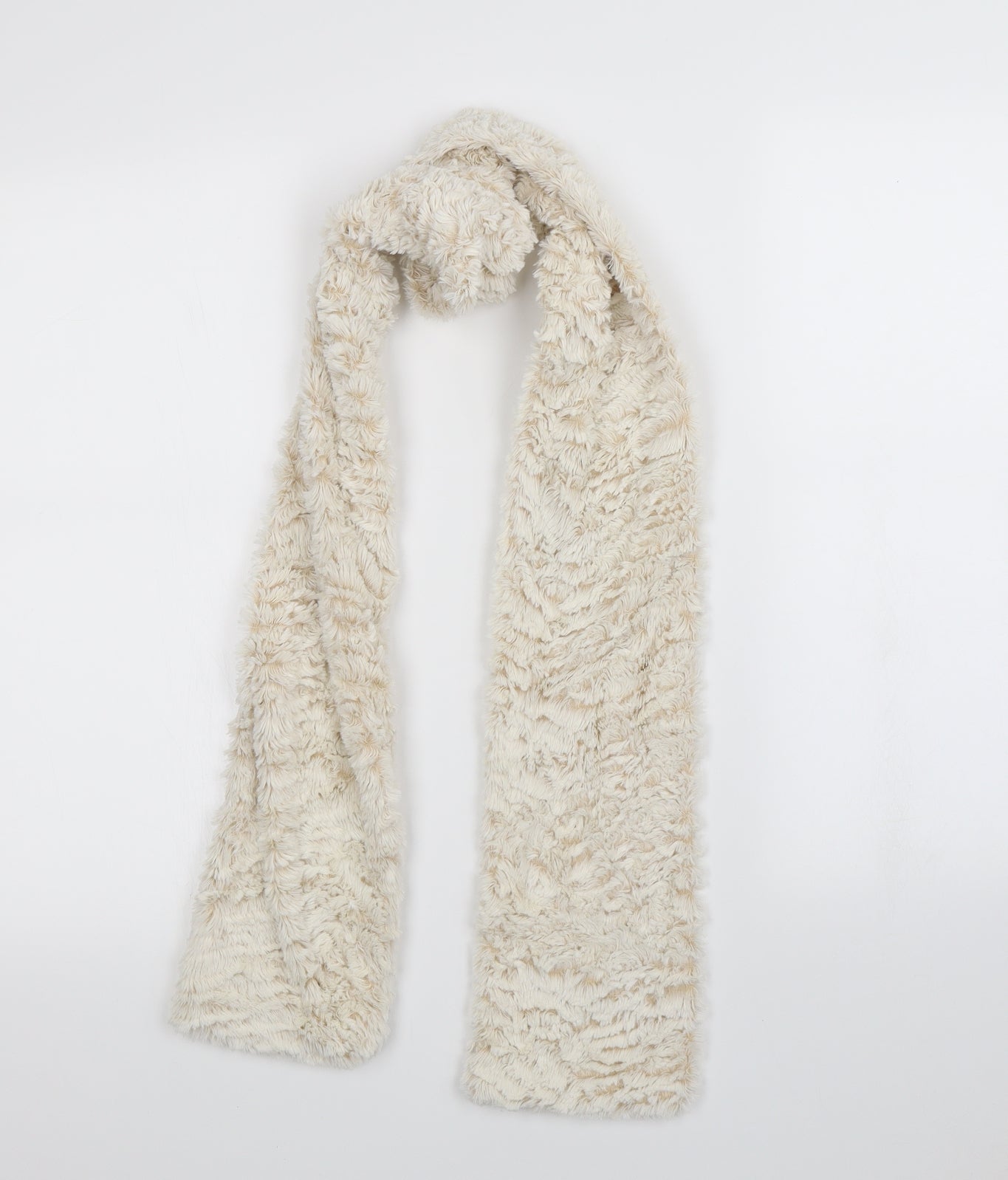 Preworn Womens Ivory Scarf