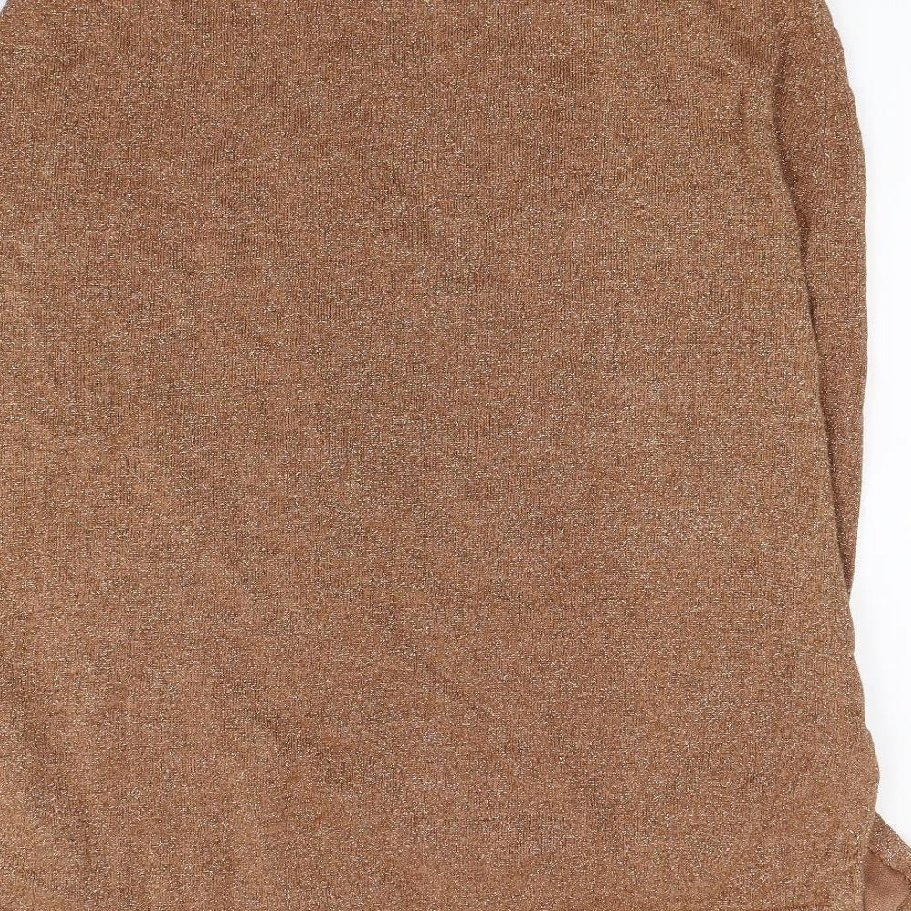 Michelle Hope Womens Brown Straight & Pencil Skirt Size 18