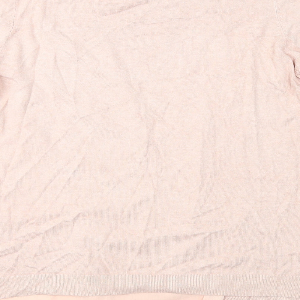 NEXT Womens Pink Knit Pullover Jumper Size 12