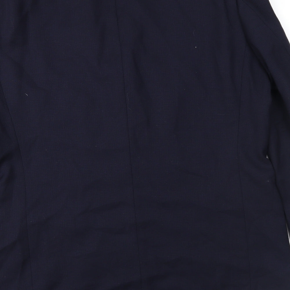 Preworn Mens Blue Jacket Suit Jacket Size 40