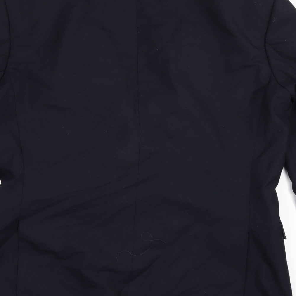 Marks & Spencer Mens Blue Jacket Suit Jacket Size 38
