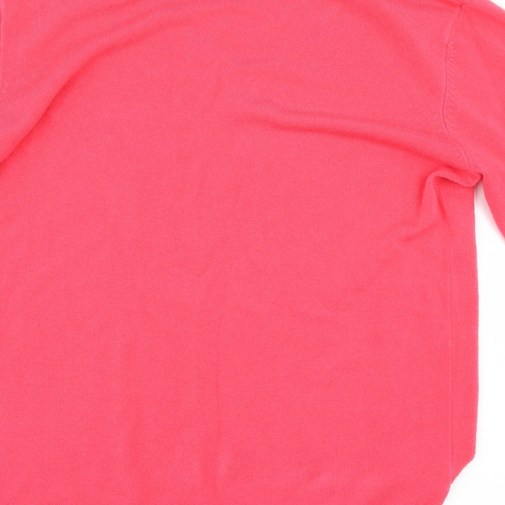 Primark Womens Pink Pullover Jumper Size M