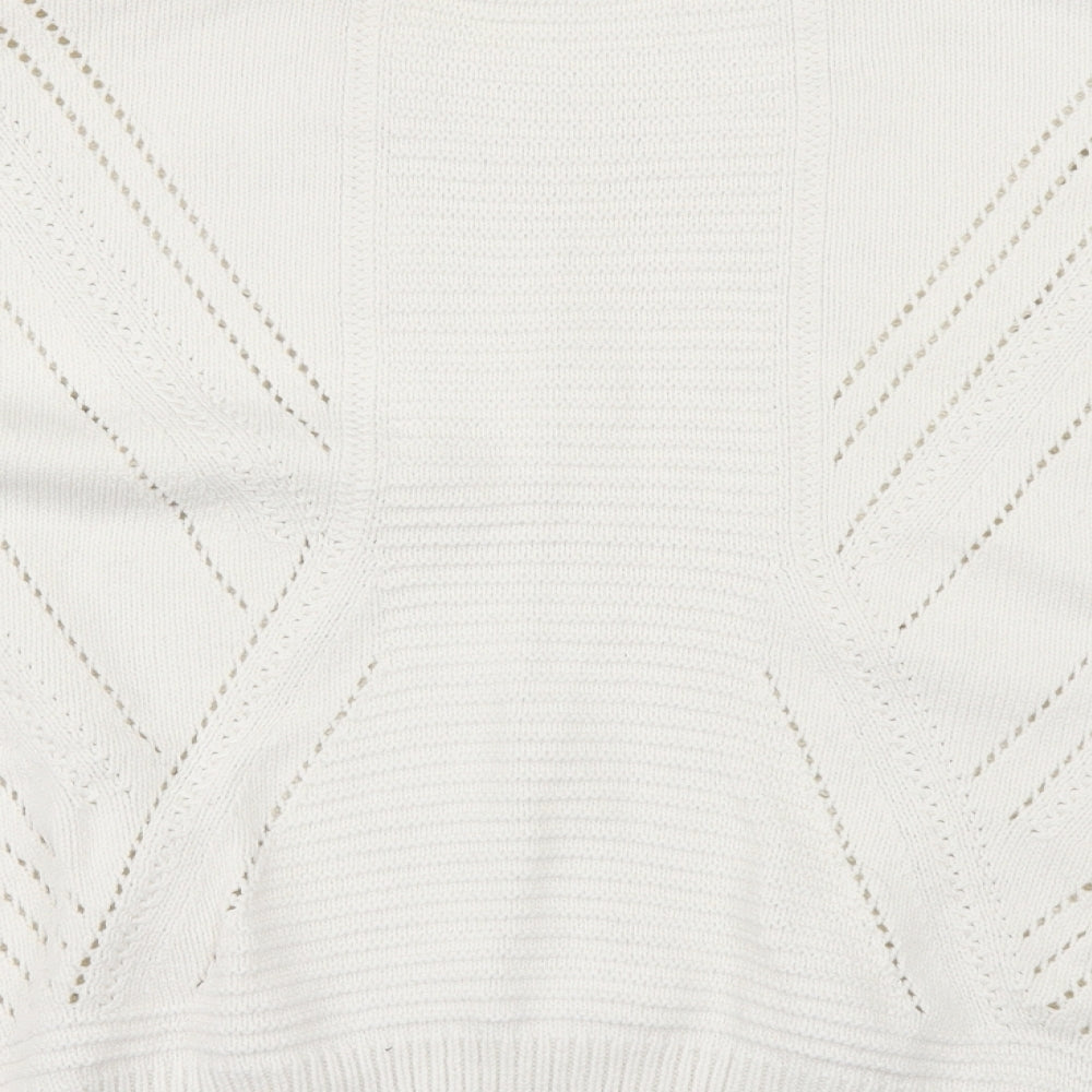 TU Womens Ivory Pullover Jumper Size 16