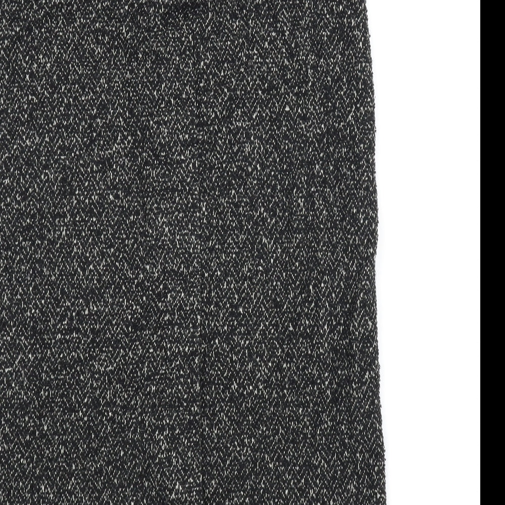 Preworn Womens Grey Straight & Pencil Skirt Size M