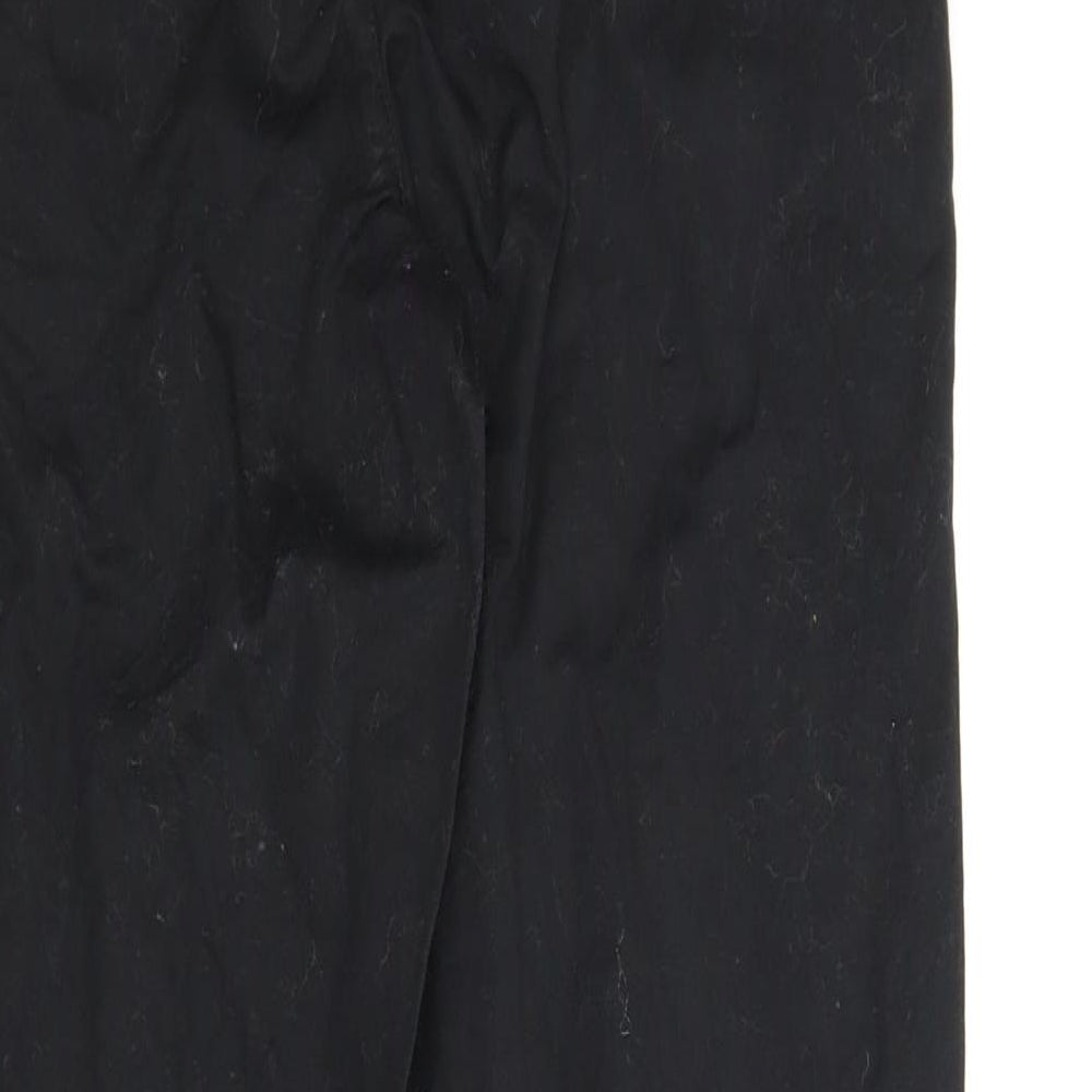 ASOS Womens Black Carrot Trousers Size 8 L26 in