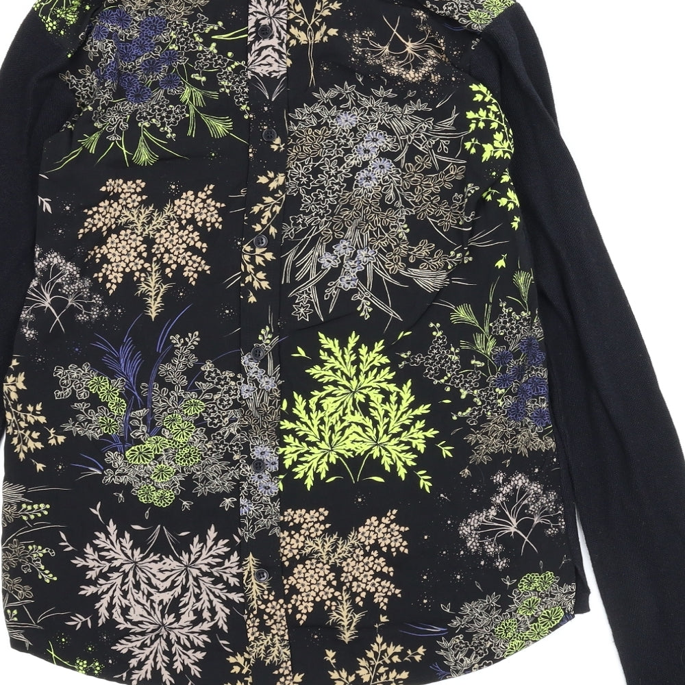NEXT Womens Black Basic Blouse Size 8