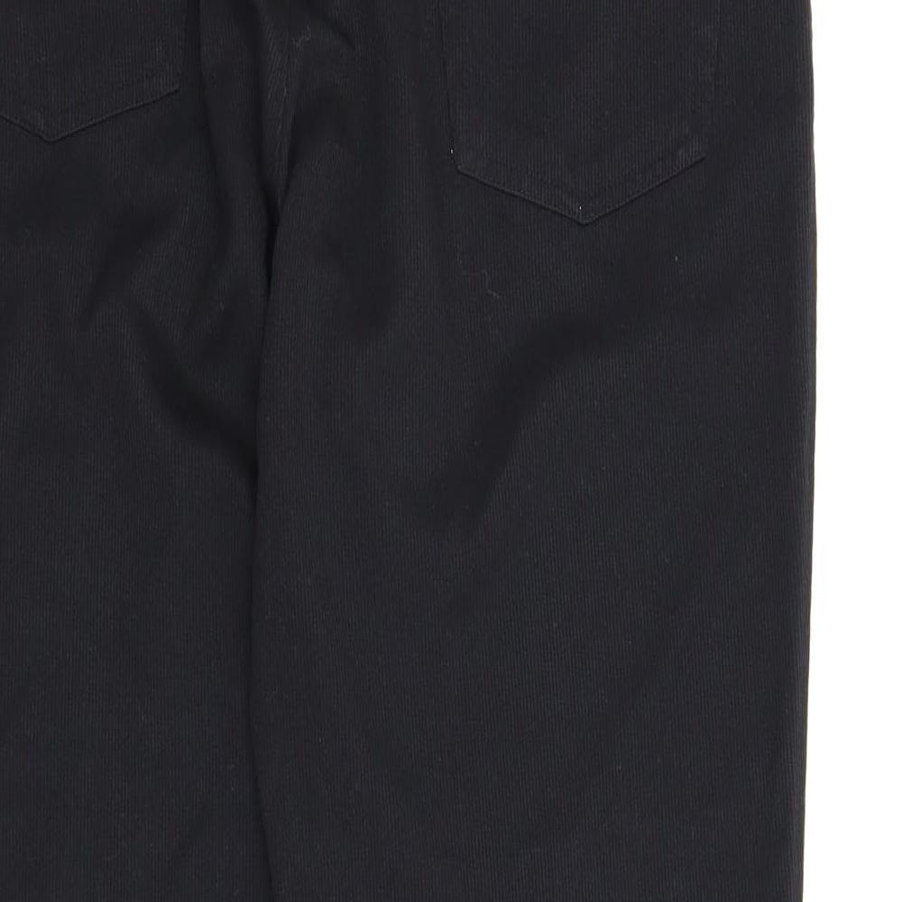 F&F Mens Black Trousers Size 34 in L31 in