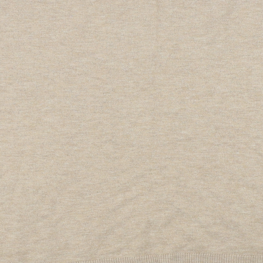 Gallery Womens Beige Pullover Jumper Size XL