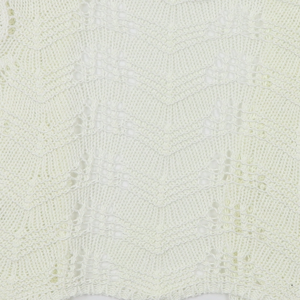 per una Womens Ivory Cardigan Jumper Size 10