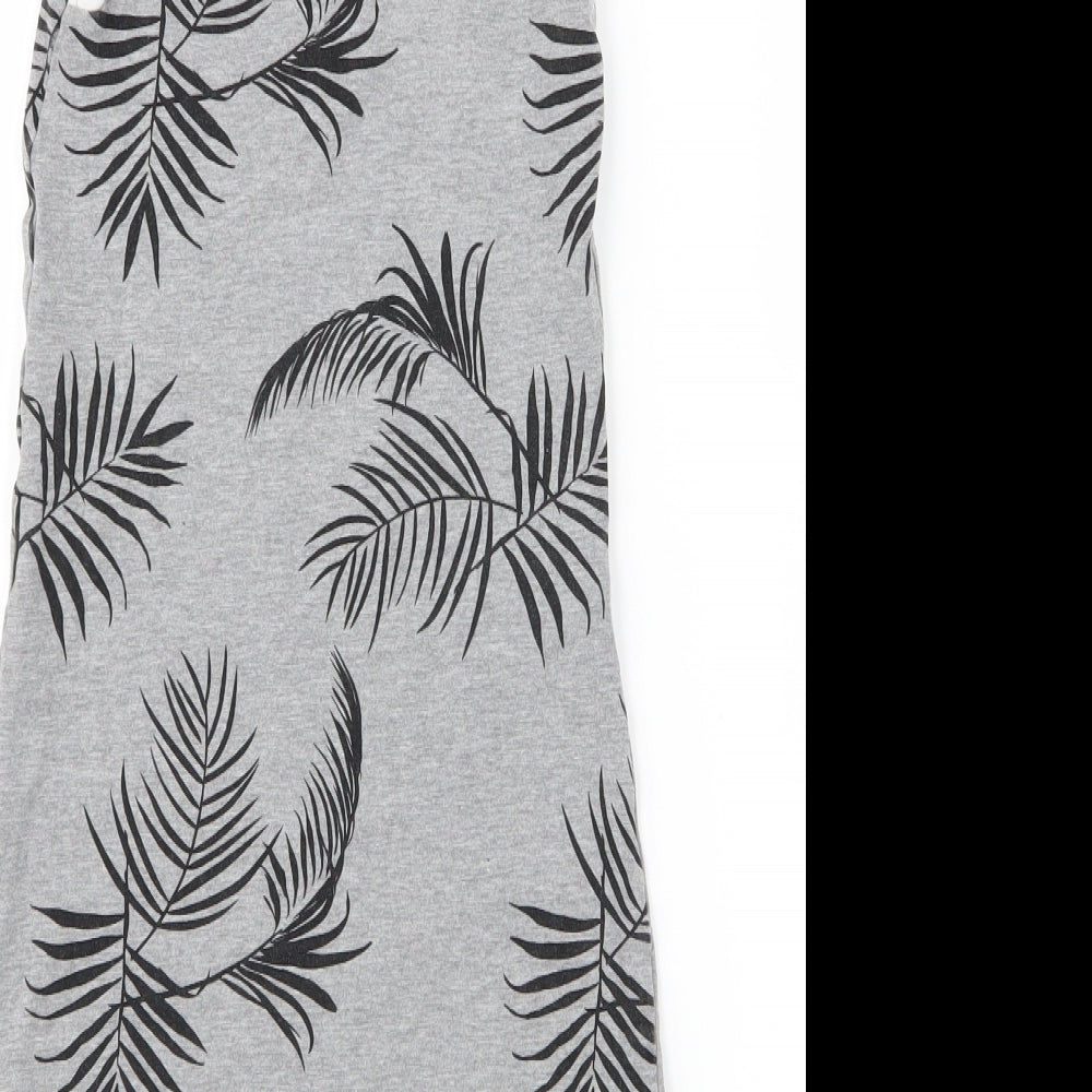 Polinesia Womens Grey Geometric Mini Size XS