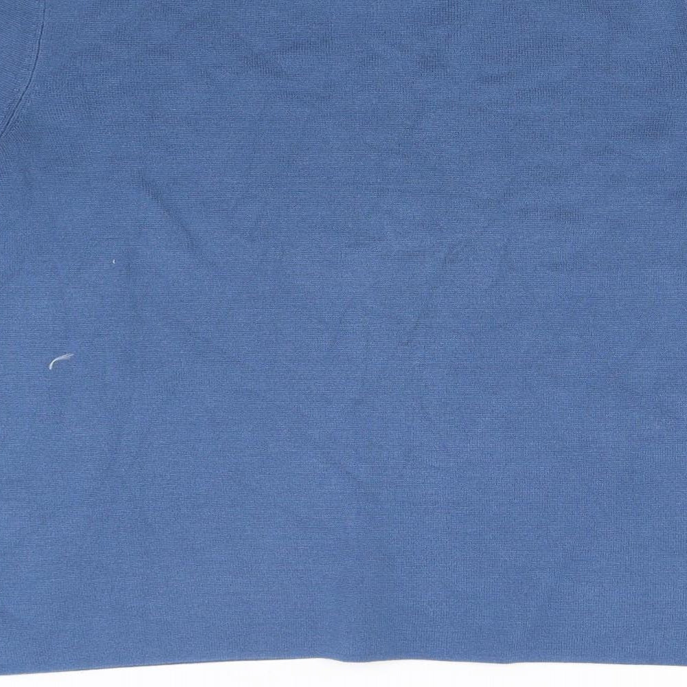 H&M Womens Blue Knit Pullover Jumper Size M