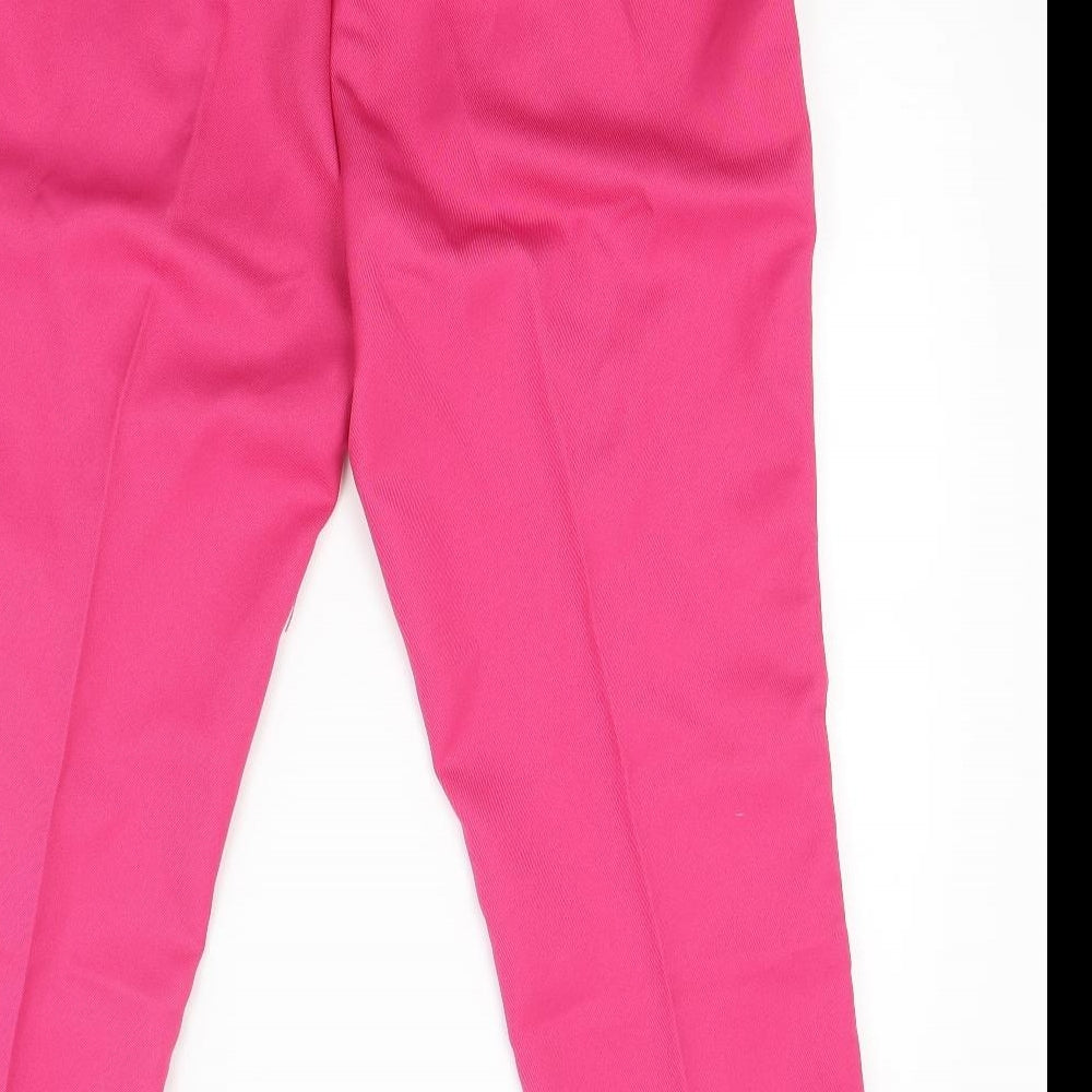 Damart Womens Pink Trousers Size 14 L24 in