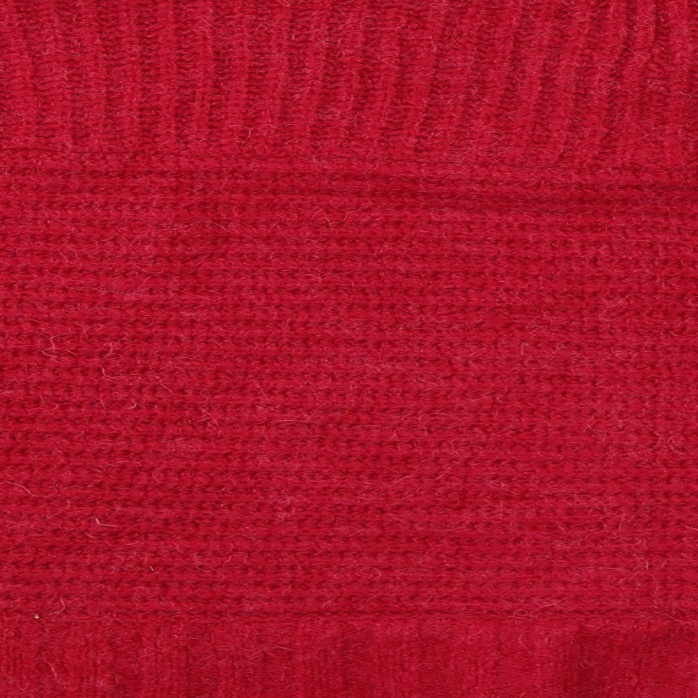 Marks and Spencer Womens Red Pullover Jumper Size L