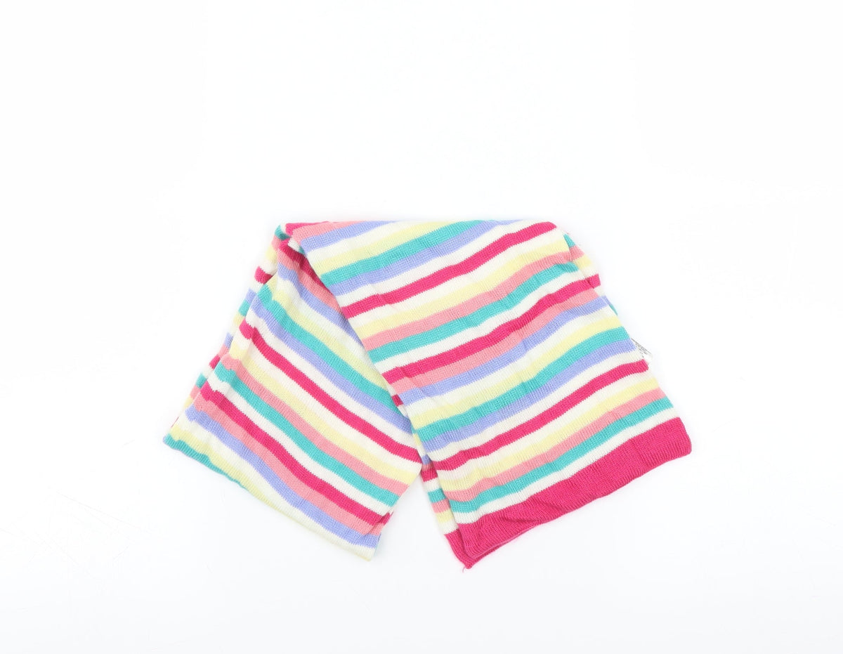 Mothercare Girls Multicoloured Striped Scarf Scarves & Wraps One Size