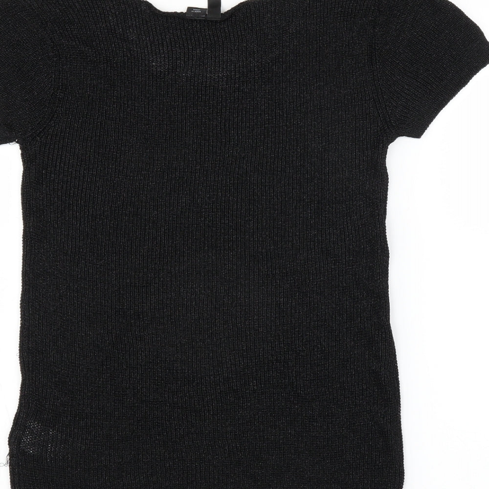 Divided by H&M Womens Black Pullover Jumper Size 8
