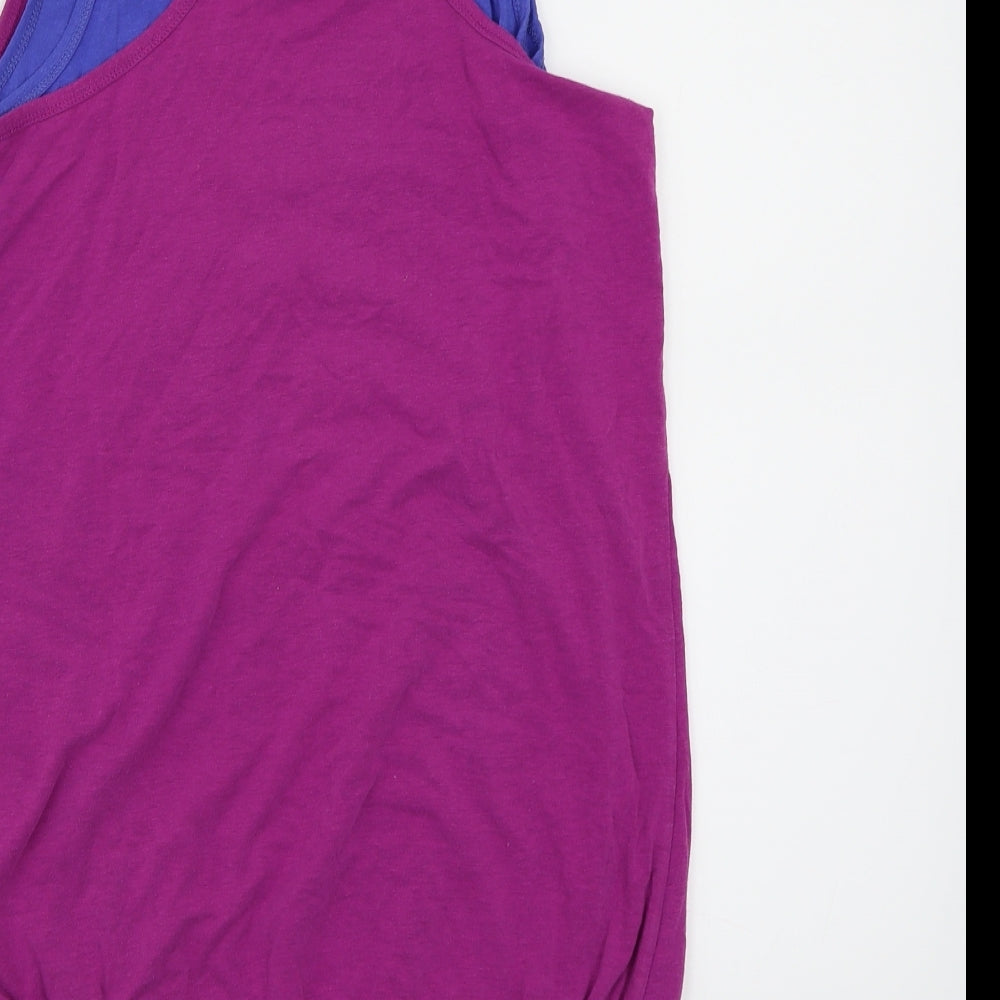 ellesse Womens Purple Basic Tank Size 8